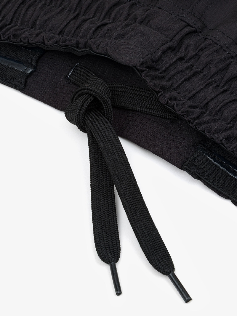 MANTO circle FIGHT SHORTS-black